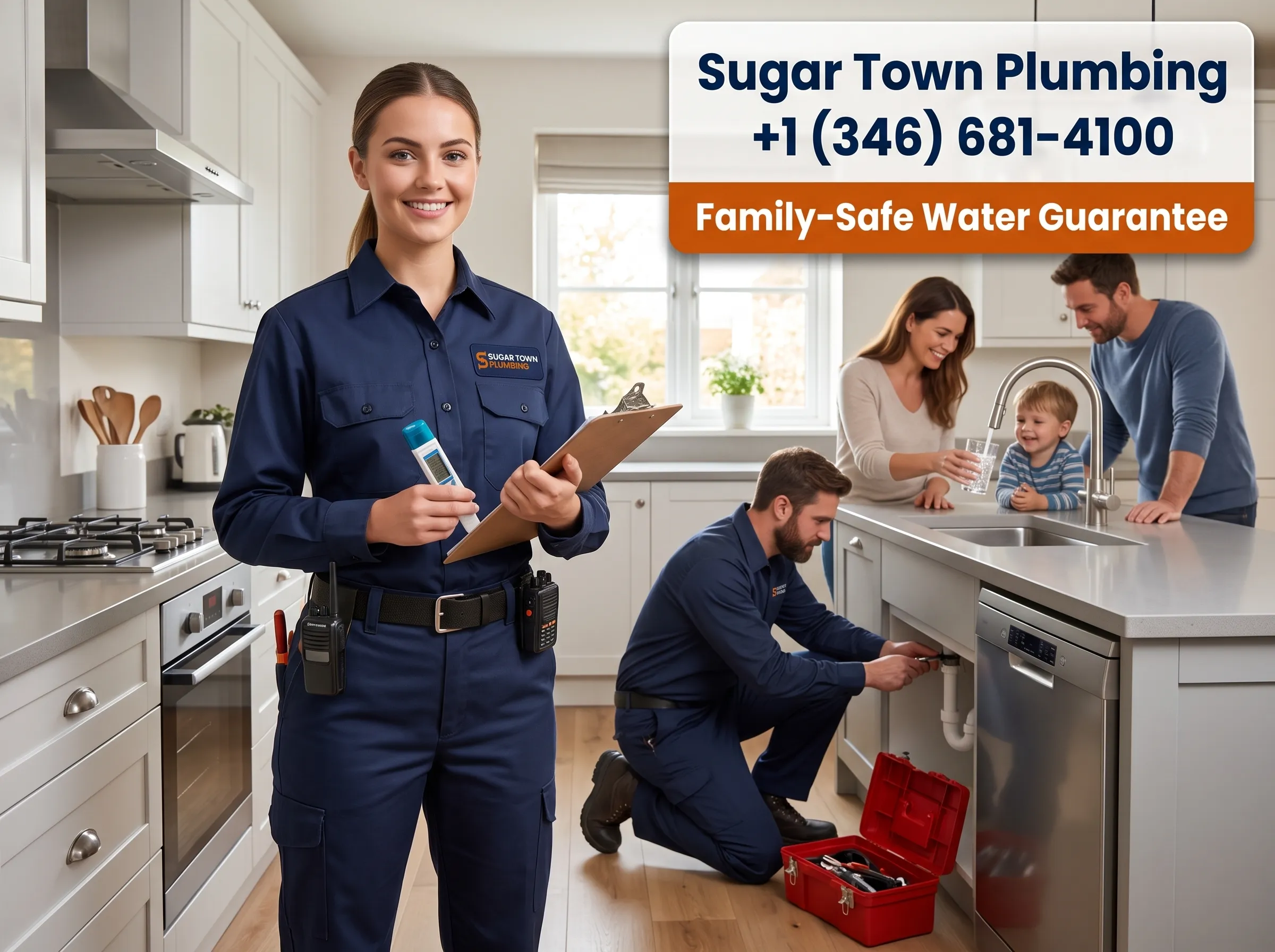 Family Safe Water Guarantee - Sugar Town Plumbing Sugar Land TX