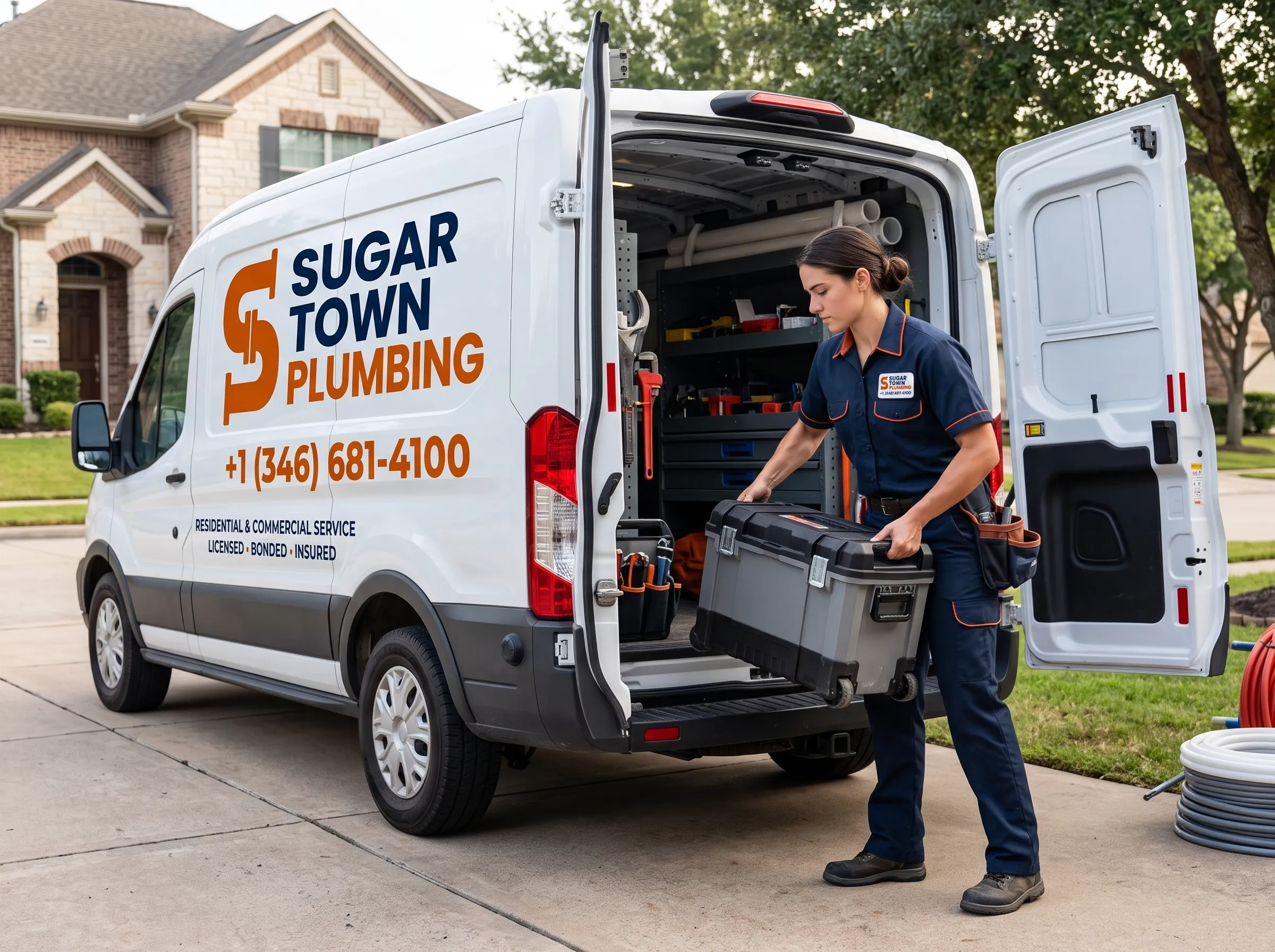 Licensed Bonded Insured Service - Sugar Town Plumbing Sugar Land TX